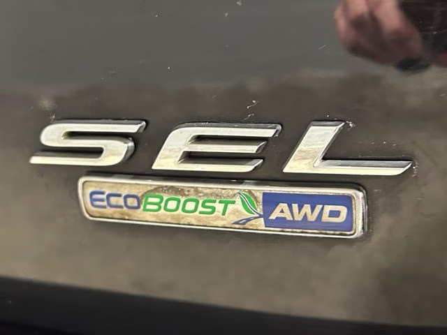 2016 Shadow Black Ford Edge SEL AWD SUV