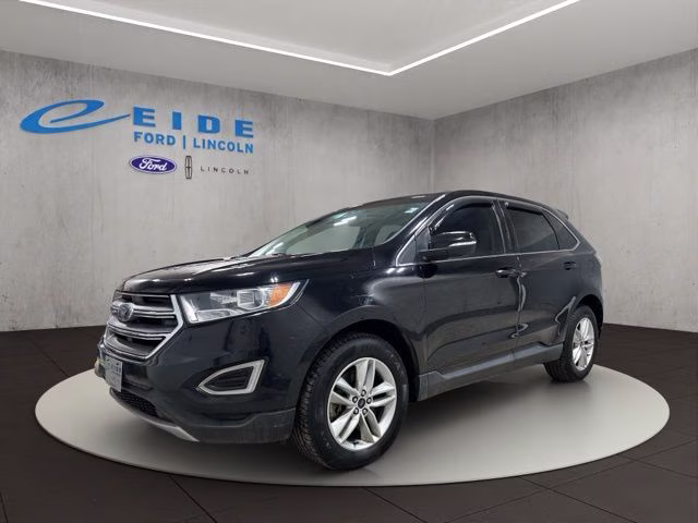 2016 Shadow Black Ford Edge SEL AWD SUV
