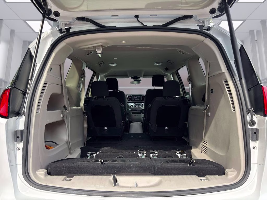 2023 Bright White Clearcoat Chrysler Voyager LX FWD Van