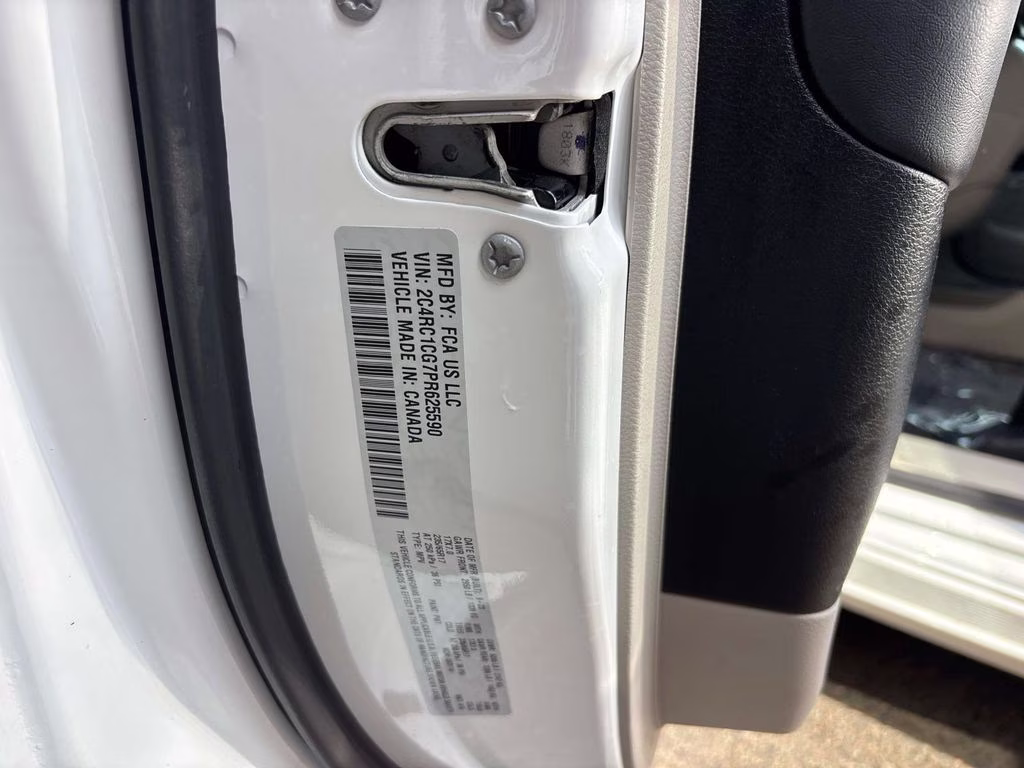 2023 Bright White Clearcoat Chrysler Voyager LX FWD Van