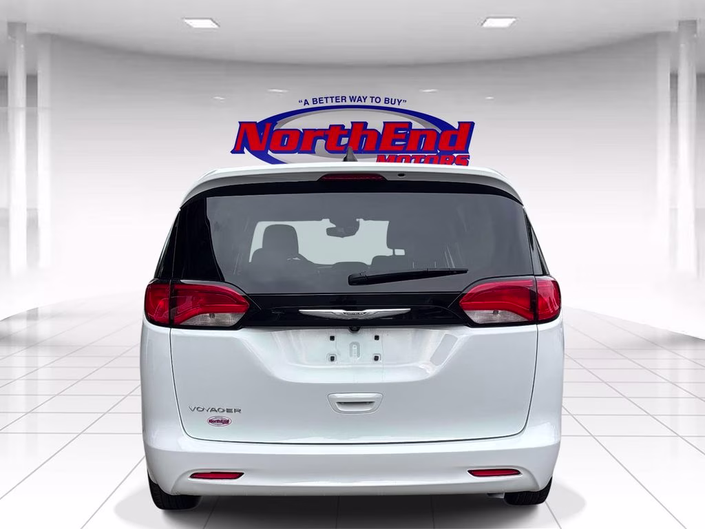 2023 Bright White Clearcoat Chrysler Voyager LX FWD Van