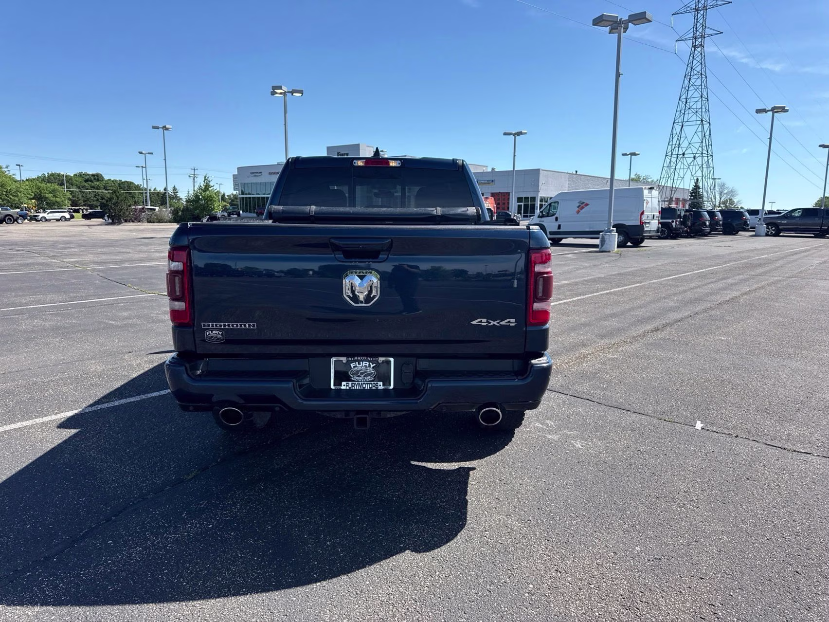 2024 Patriot Blue Pearlcoat Ram 1500 Big Horn/Lone Star 4X4 Truck