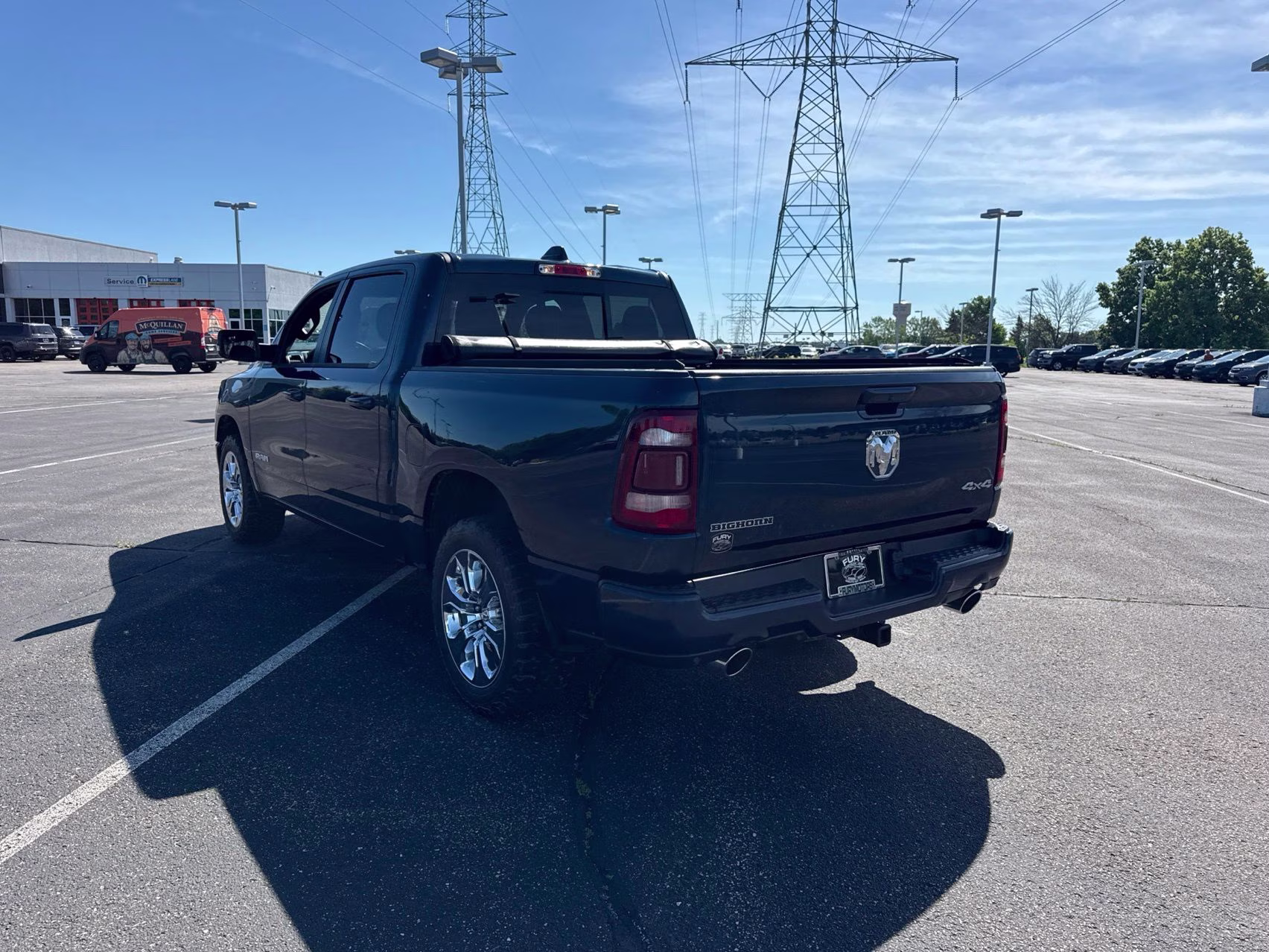 2024 Patriot Blue Pearlcoat Ram 1500 Big Horn/Lone Star 4X4 Truck