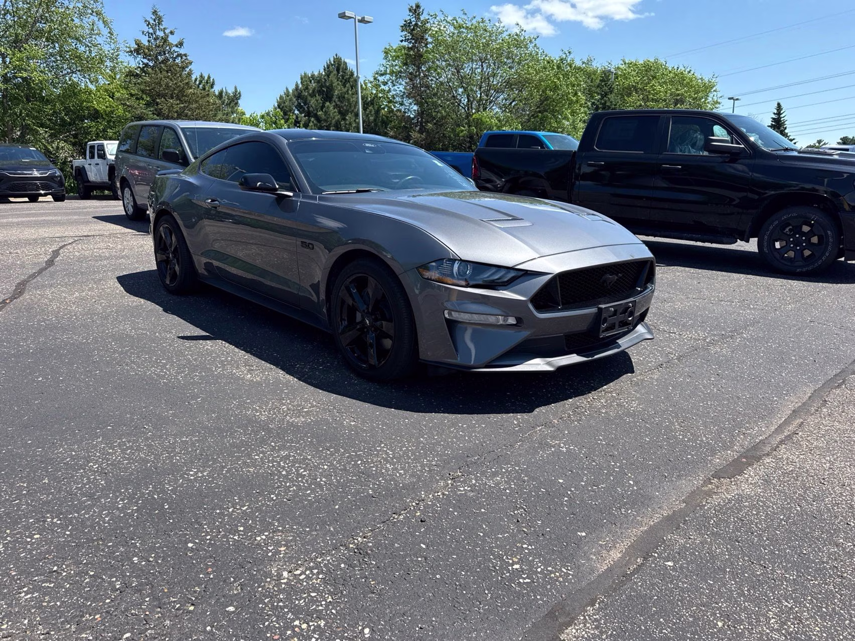 2021 Carbonized Gray Metallic Ford Mustang GT RWD Coupe