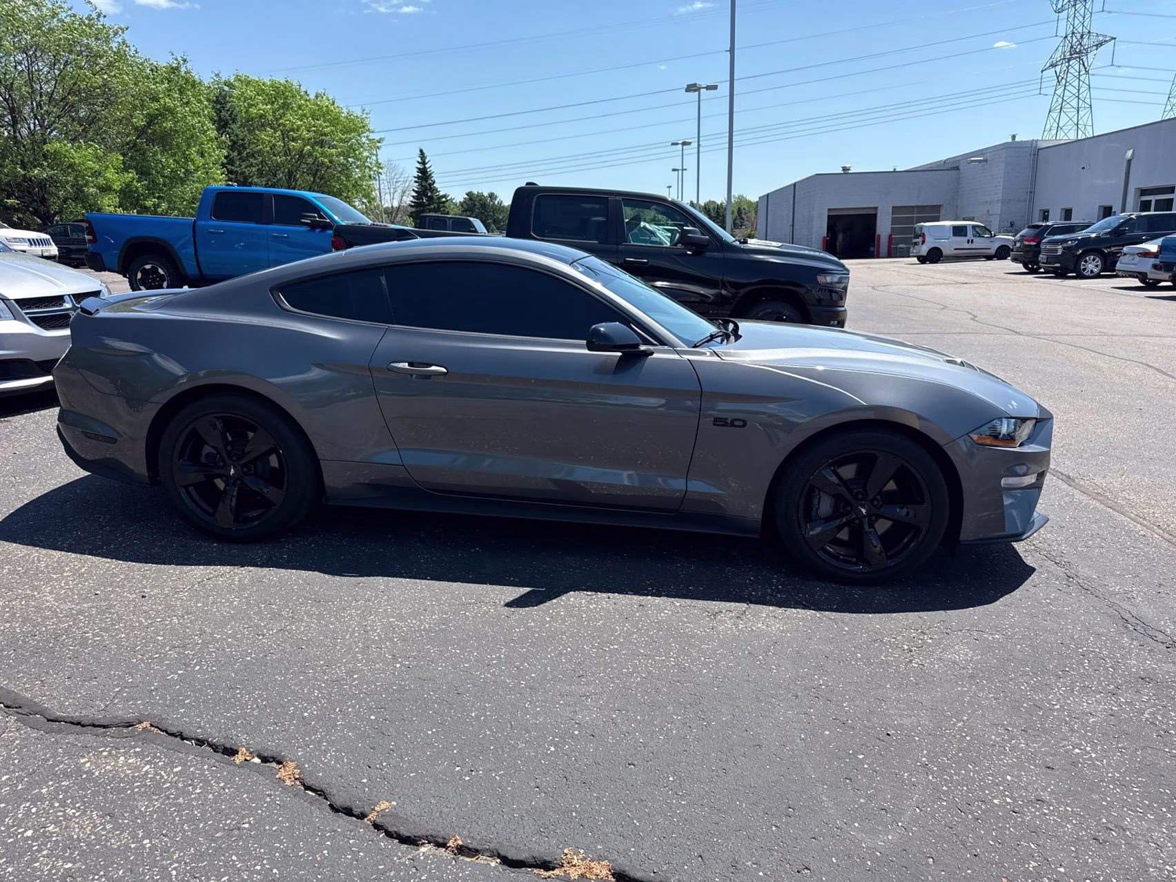 2021 Carbonized Gray Metallic Ford Mustang GT RWD Coupe