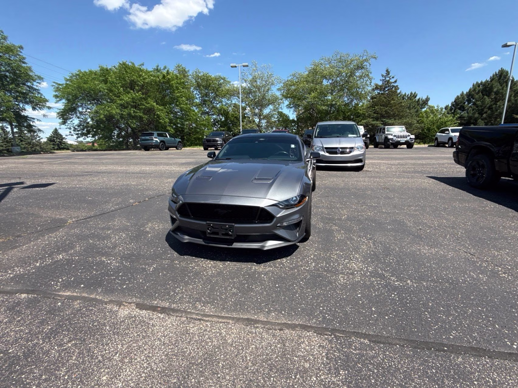 2021 Carbonized Gray Metallic Ford Mustang GT RWD Coupe