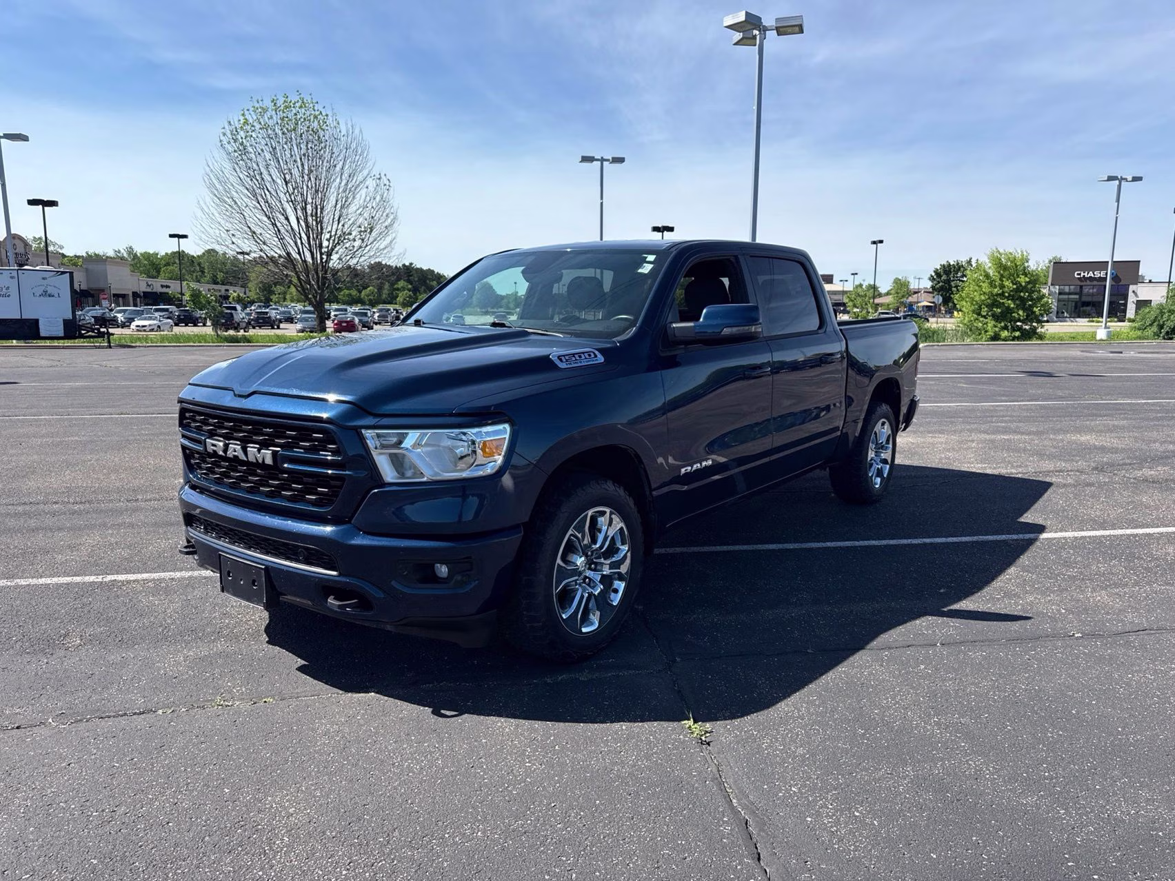 2024 Patriot Blue Pearlcoat Ram 1500 Big Horn/Lone Star 4X4 Truck