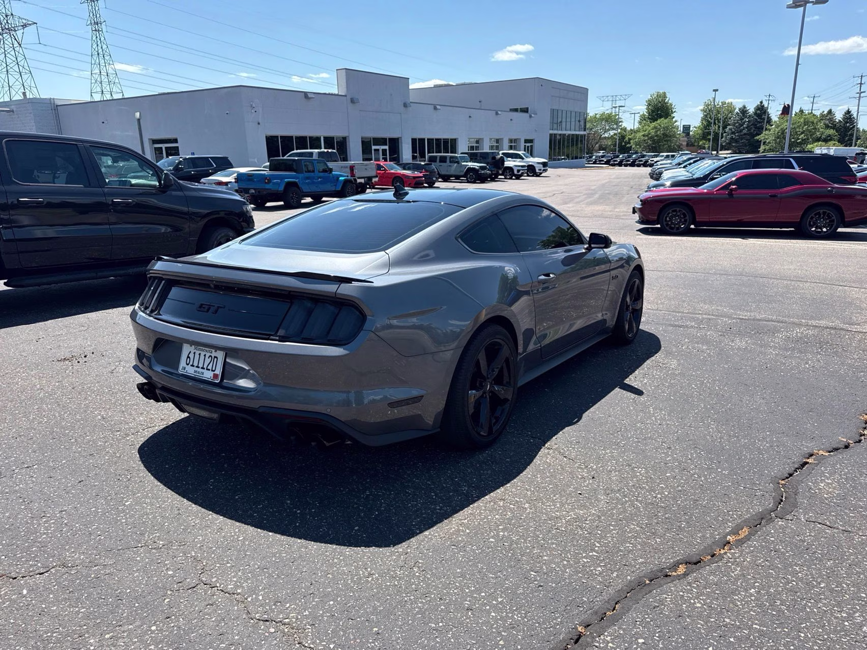 2021 Carbonized Gray Metallic Ford Mustang GT RWD Coupe