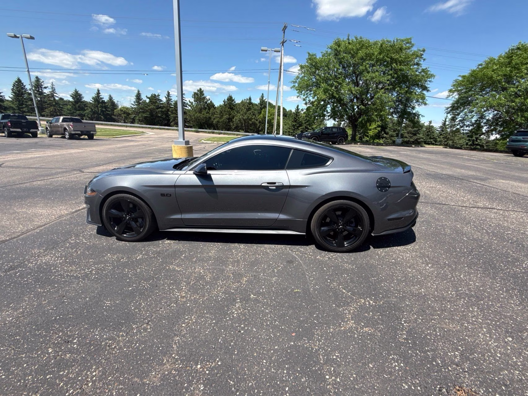 2021 Carbonized Gray Metallic Ford Mustang GT RWD Coupe