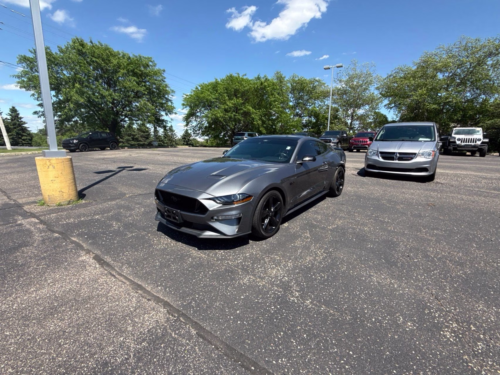 2021 Carbonized Gray Metallic Ford Mustang GT RWD Coupe