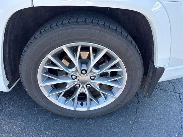 2022 Bright White Clearcoat Jeep Grand Cherokee L Summit 4X4 SUV