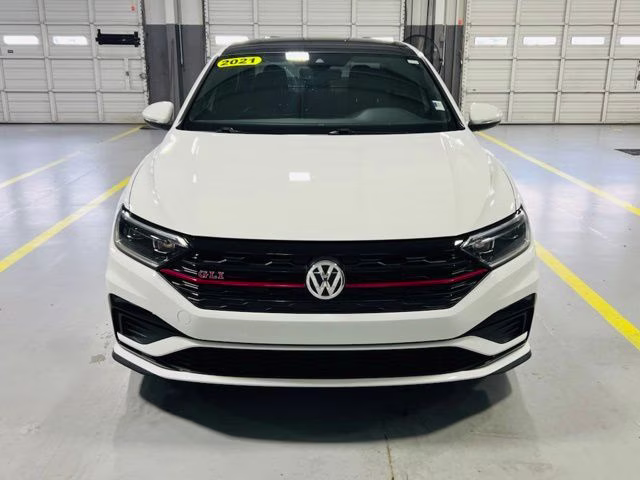 2021 White Volkswagen Jetta GLI 2.0T Autobahn FWD Sedan