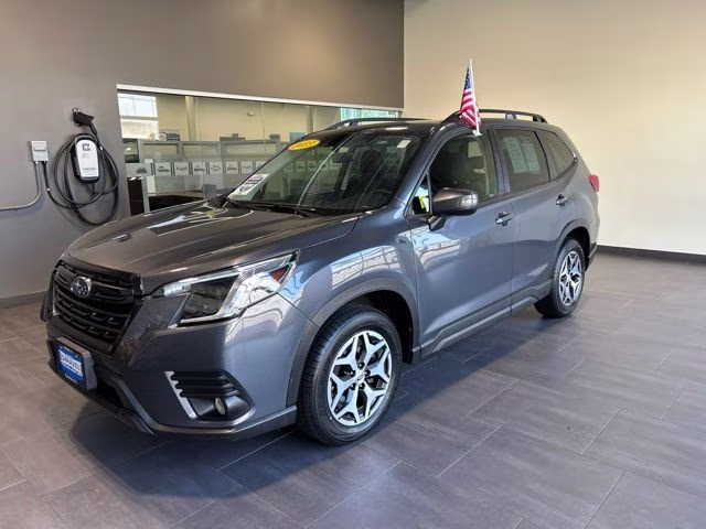 2023 Magnetite Gray Metallic Subaru Forester Premium AWD SUV
