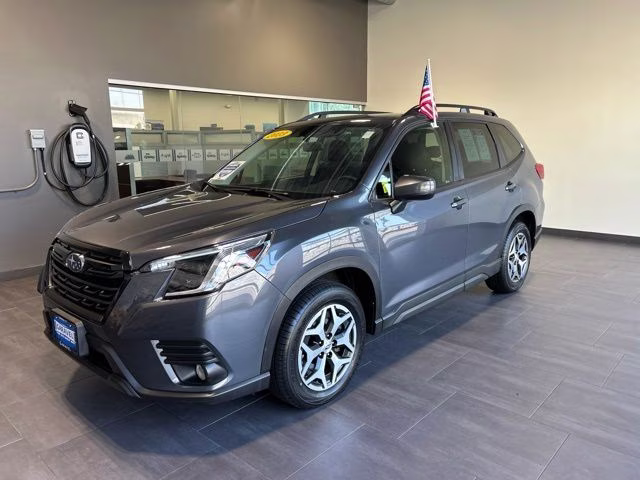2023 Magnetite Gray Metallic Subaru Forester Premium AWD SUV