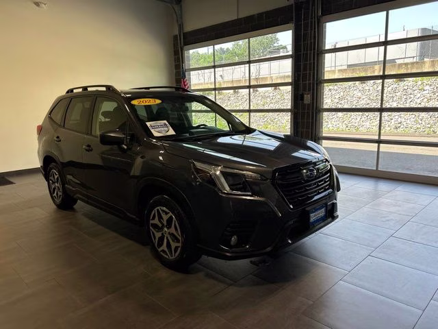 2023 Magnetite Gray Metallic Subaru Forester Premium AWD SUV