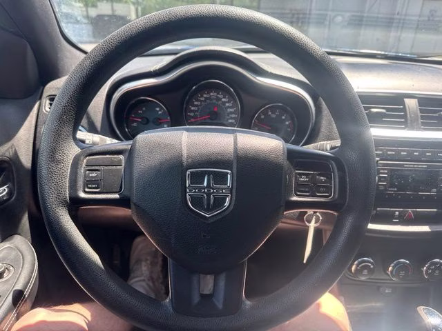2014 Blue Streak Pearlcoat Dodge Avenger SE FWD Sedan
