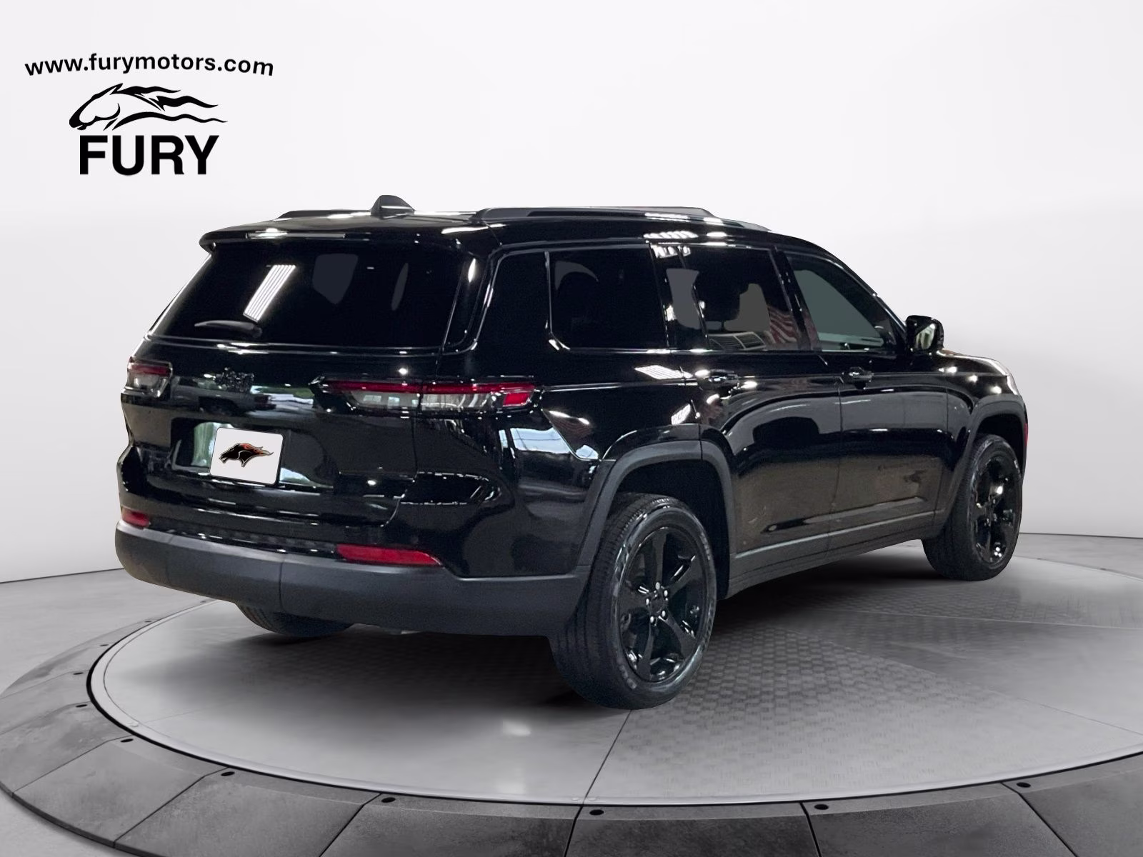 2023 Diamond Black Crystal Pearlcoat Jeep Grand Cherokee L Altitude 4X4 SUV