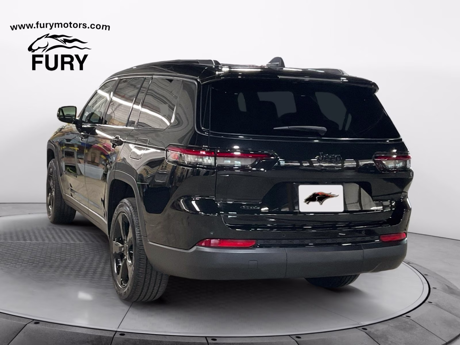 2023 Diamond Black Crystal Pearlcoat Jeep Grand Cherokee L Altitude 4X4 SUV