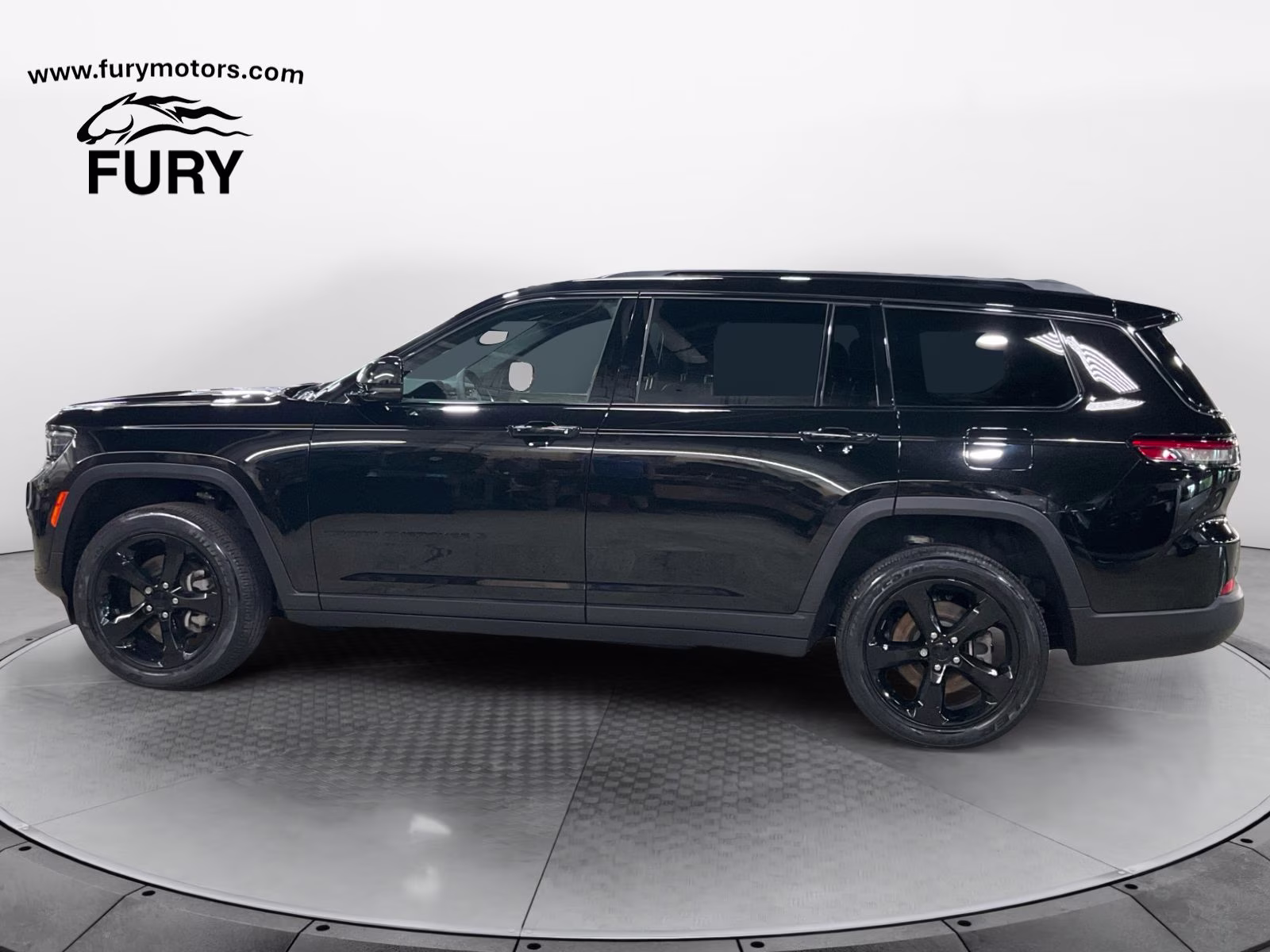 2023 Diamond Black Crystal Pearlcoat Jeep Grand Cherokee L Altitude 4X4 SUV