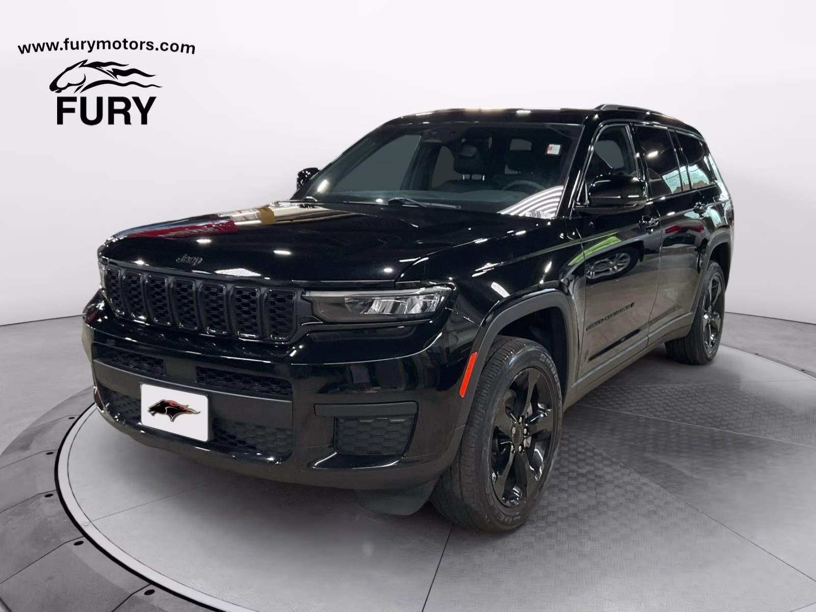 2023 Diamond Black Crystal Pearlcoat Jeep Grand Cherokee L Altitude 4X4 SUV