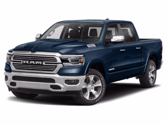 2022 Patriot Blue Pearlcoat Ram 1500 Laramie 4X4 Truck
