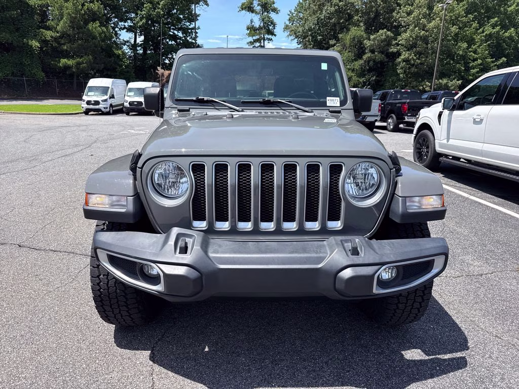 2020 Sting-Gray Clearcoat Jeep Wrangler Unlimited Sahara 4X4 SUV