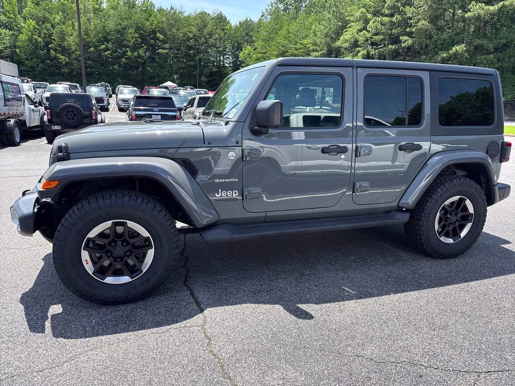 2020 Sting-Gray Clearcoat Jeep Wrangler Unlimited Sahara 4X4 SUV