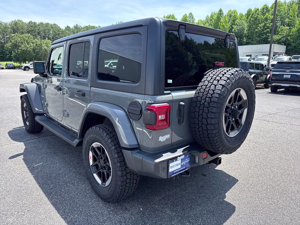 2020 Sting-Gray Clearcoat Jeep Wrangler Unlimited Sahara 4X4 SUV