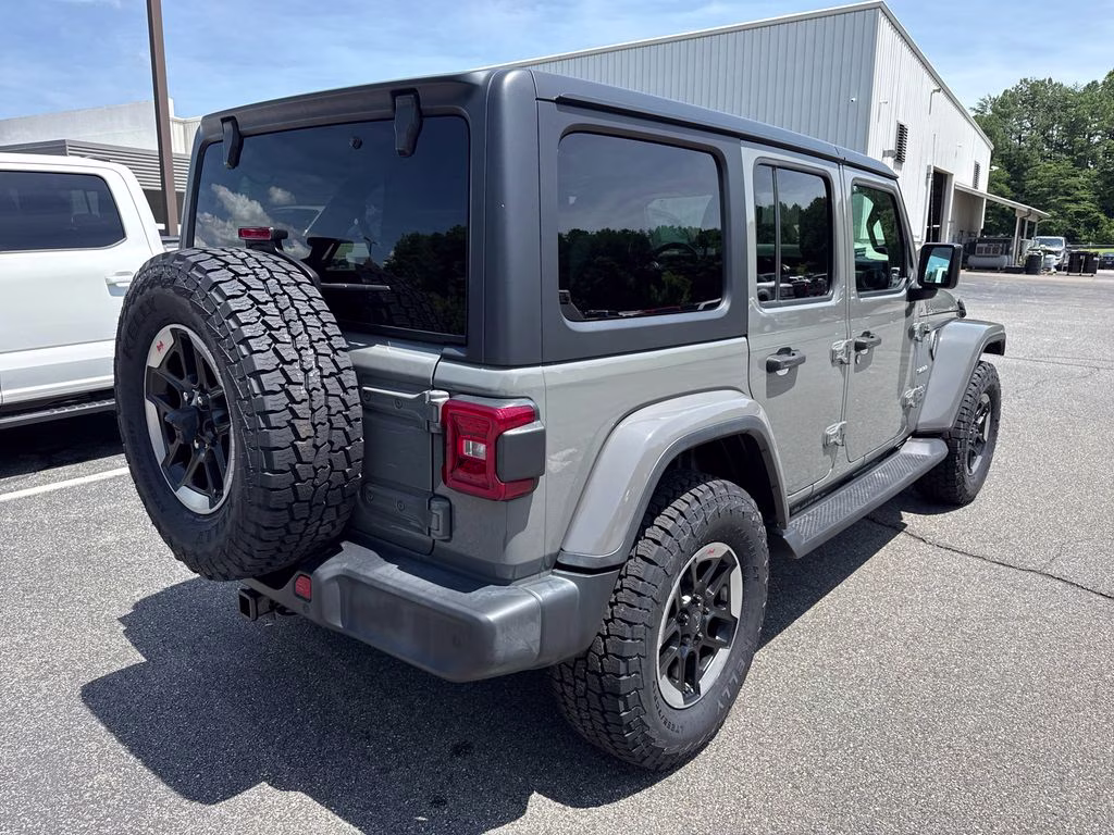 2020 Sting-Gray Clearcoat Jeep Wrangler Unlimited Sahara 4X4 SUV