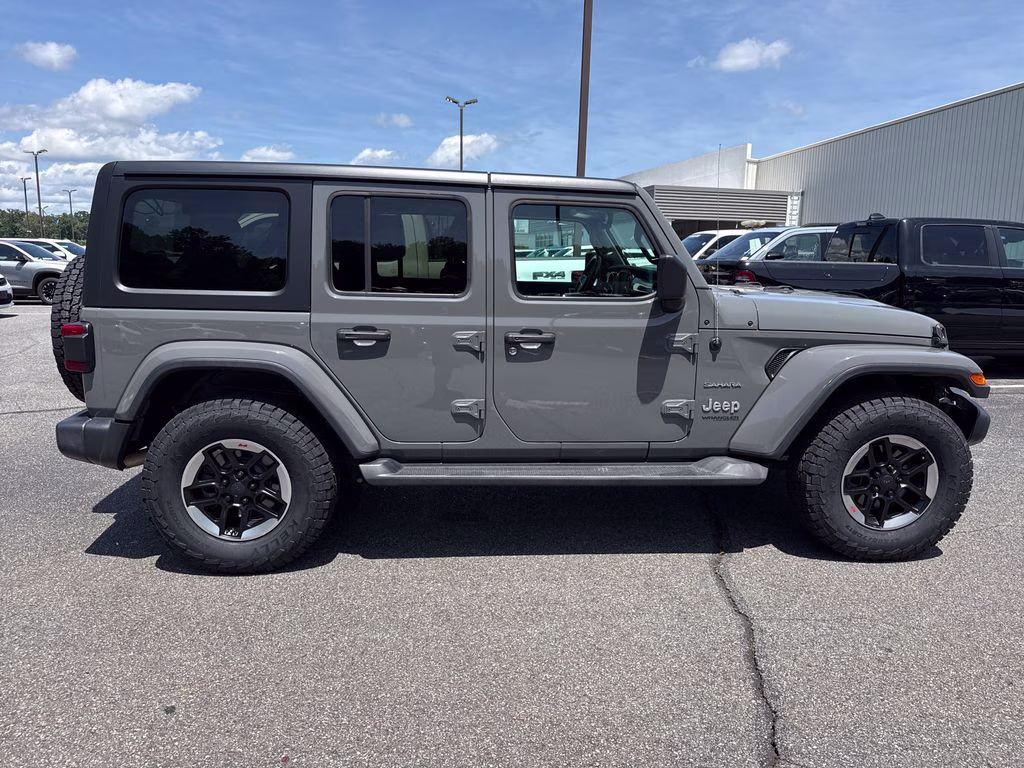 2020 Sting-Gray Clearcoat Jeep Wrangler Unlimited Sahara 4X4 SUV
