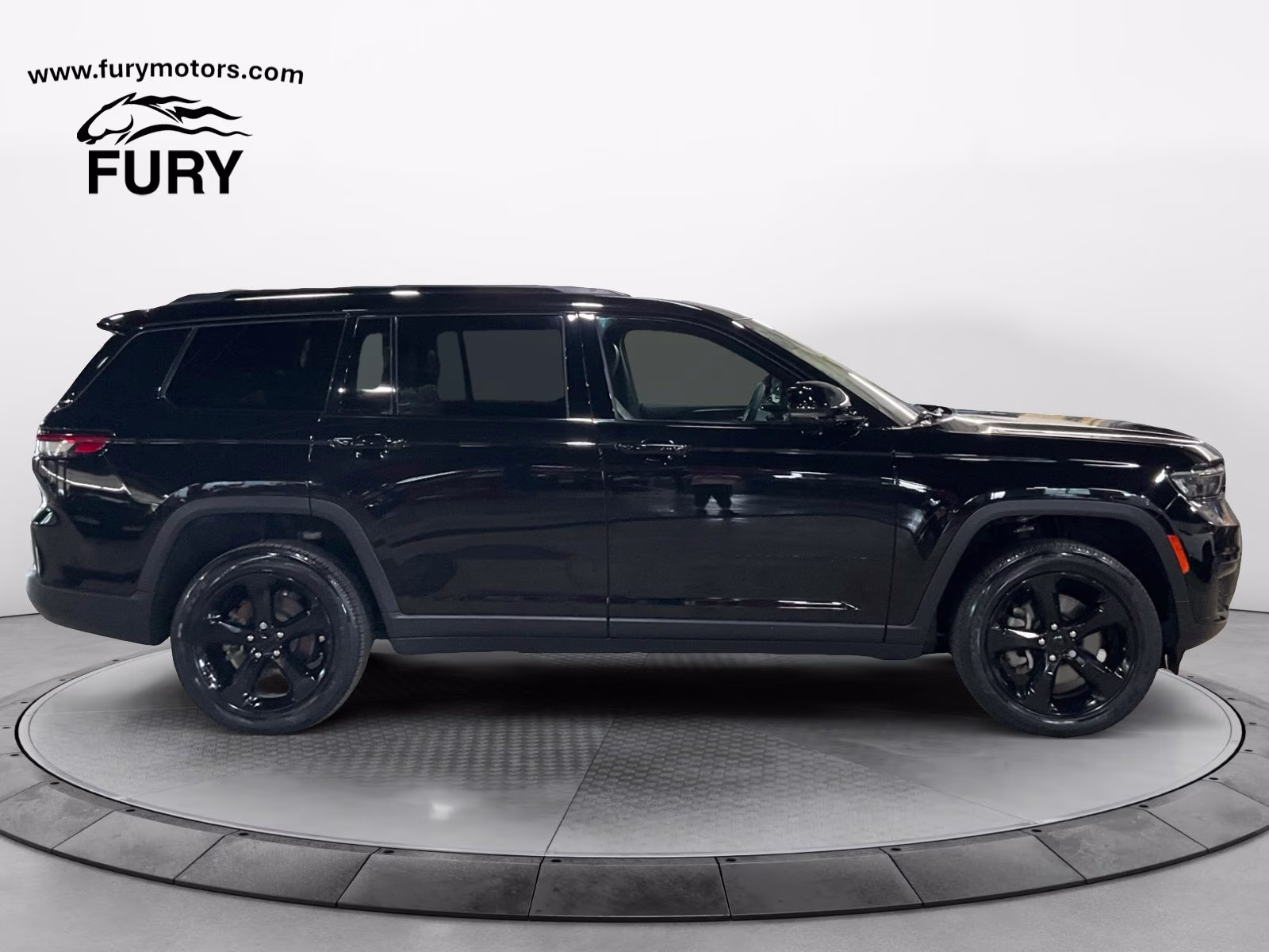 2023 Diamond Black Crystal Pearlcoat Jeep Grand Cherokee L Altitude 4X4 SUV