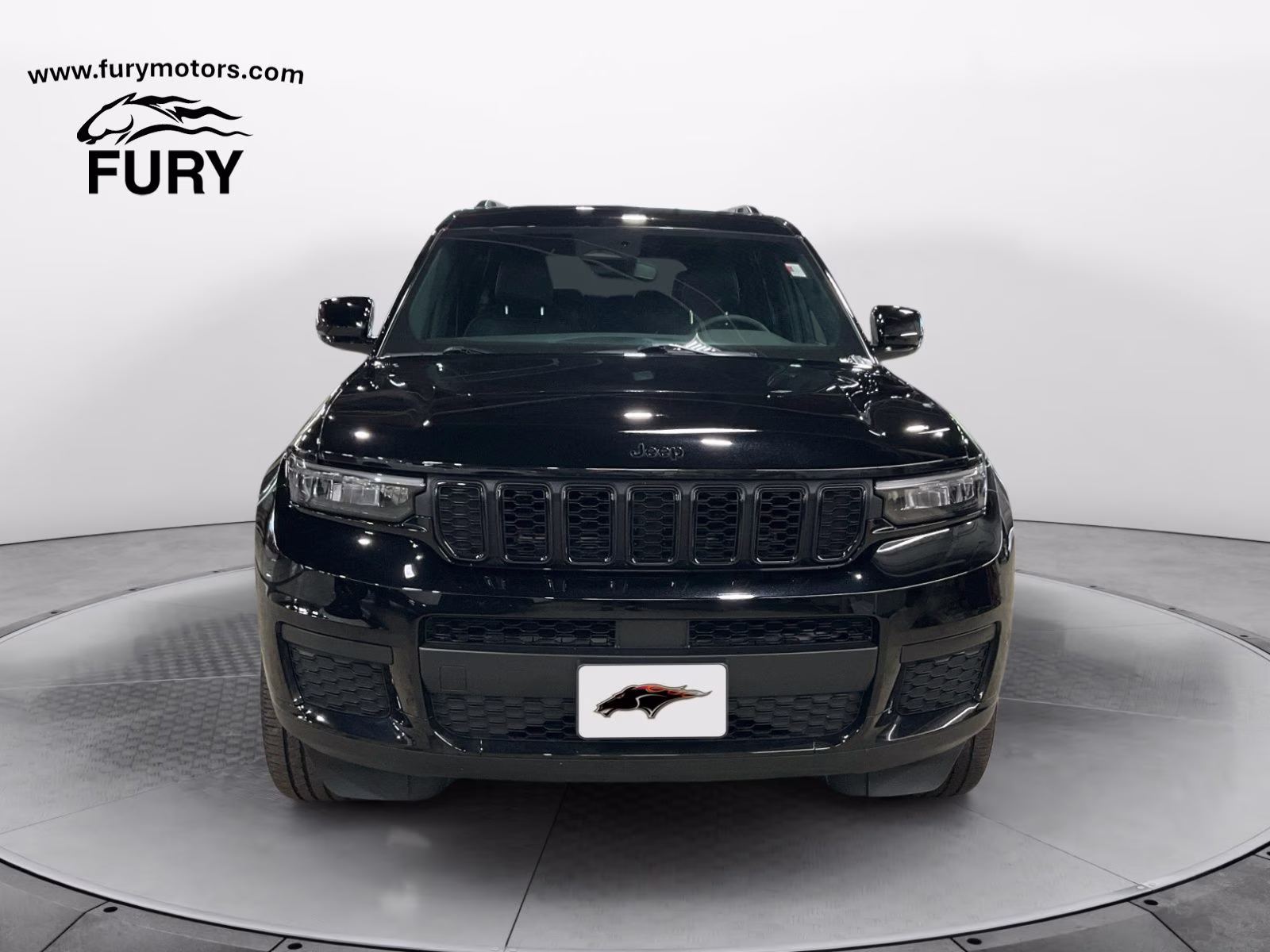 2023 Diamond Black Crystal Pearlcoat Jeep Grand Cherokee L Altitude 4X4 SUV