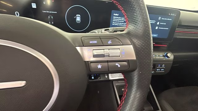 2024 Atlas White Hyundai Kona N Line AWD SUV