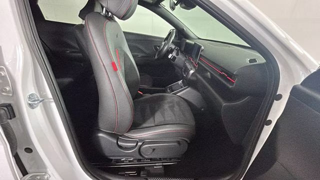 2024 Atlas White Hyundai Kona N Line AWD SUV