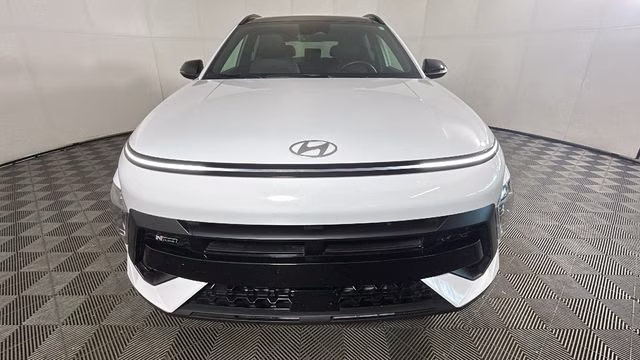 2024 Atlas White Hyundai Kona N Line AWD SUV
