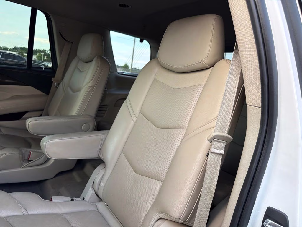 2019 Crystal White Cadillac Escalade Premium Luxury RWD SUV