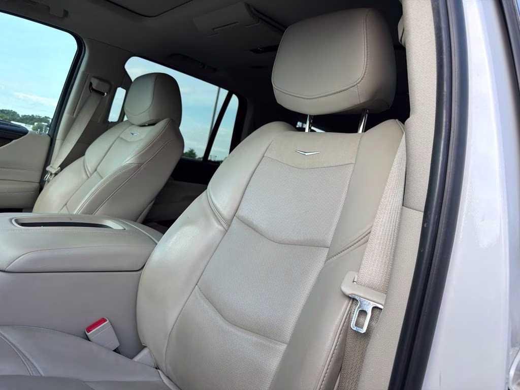 2019 Crystal White Cadillac Escalade Premium Luxury RWD SUV