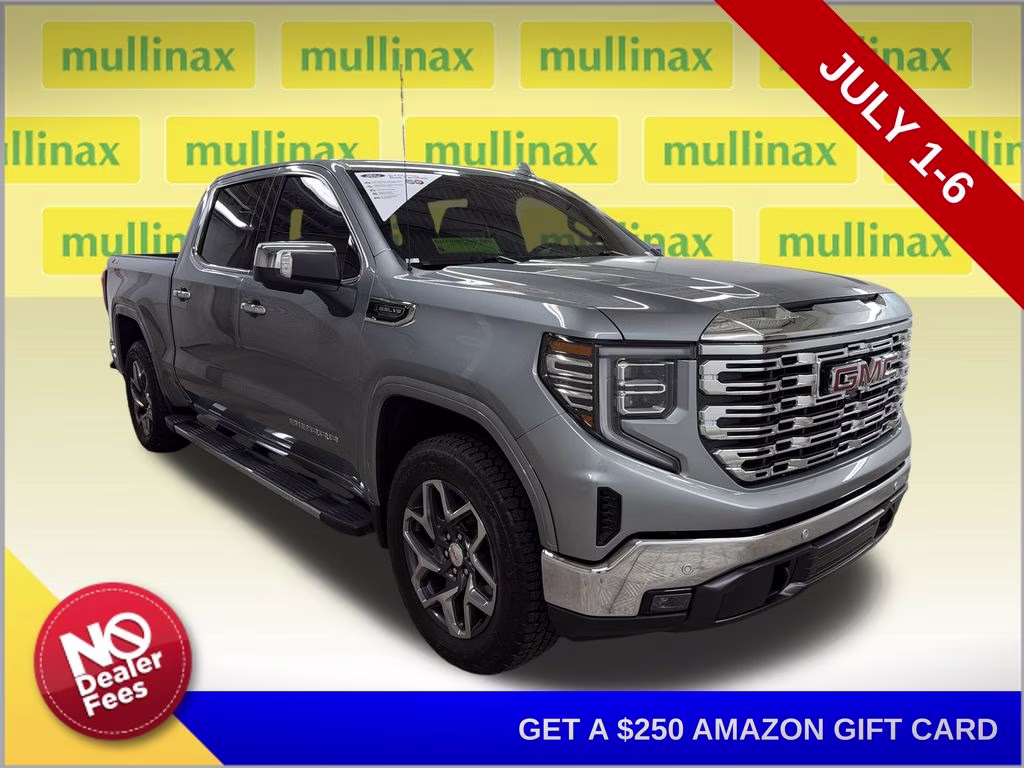 2025 Sterling Metallic GMC Sierra 1500 SLT 4X4 Truck