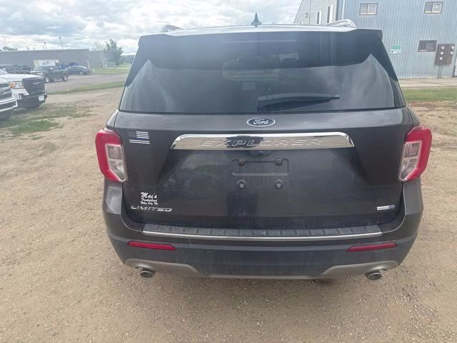 2020 Gray Ford Explorer Limited 4X4 SUV