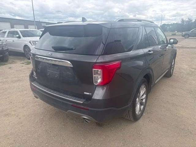 2020 Gray Ford Explorer Limited 4X4 SUV