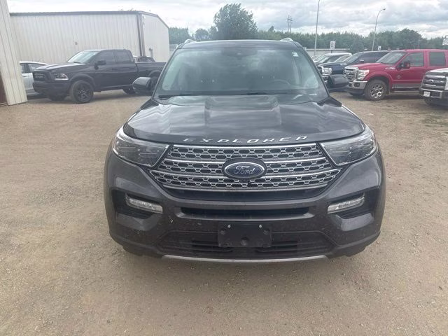 2020 Gray Ford Explorer Limited 4X4 SUV