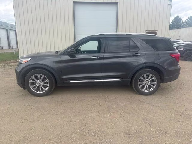 2020 Gray Ford Explorer Limited 4X4 SUV