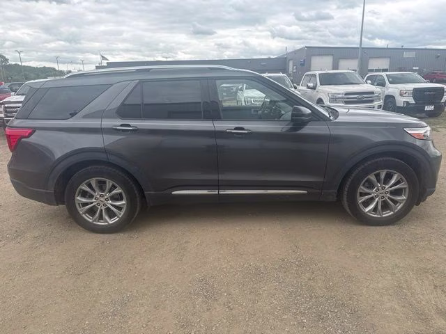 2020 Gray Ford Explorer Limited 4X4 SUV
