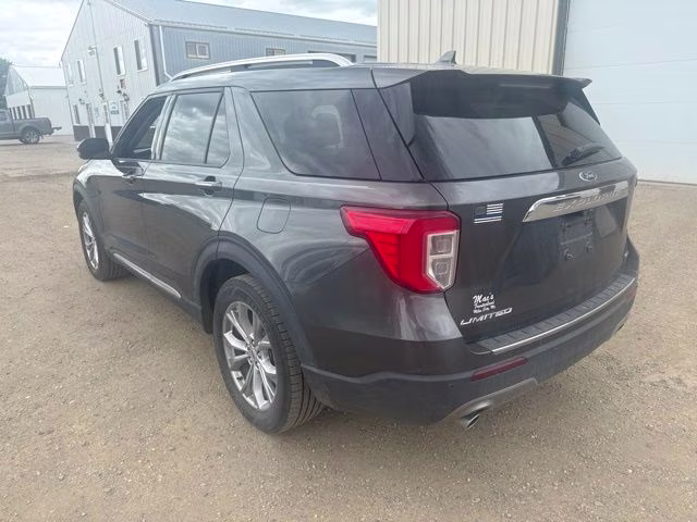 2020 Gray Ford Explorer Limited 4X4 SUV