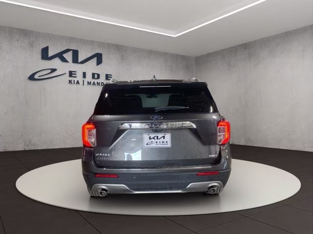 2020 Magnetic Metallic Ford Explorer Limited 4X4 SUV
