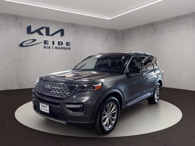 2020 Magnetic Metallic Ford Explorer Limited 4X4 SUV