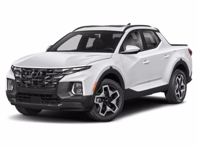 2022 Ice White Hyundai Santa Cruz Limited AWD Truck