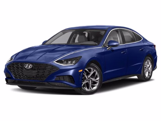 2023 Carbon Blue Hyundai Sonata SEL FWD Sedan