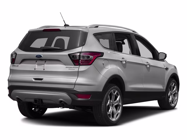 2017 Ingot Silver Ford Escape Titanium 4X4 SUV
