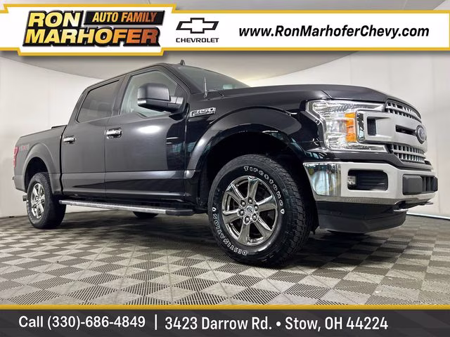 2020 Black Metallic Ford F-150 XLT 4X4 Truck